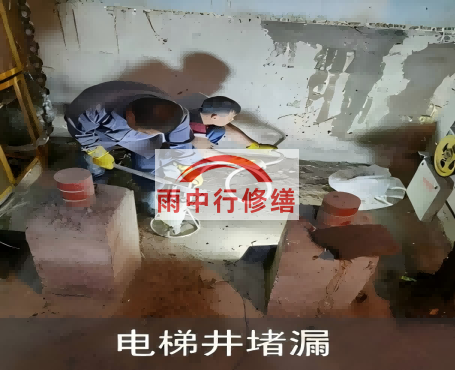 钦州星雨华府电梯井堵漏案例